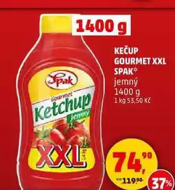 Penny Market Spak Gourmet kečup, 1400 g nabídka