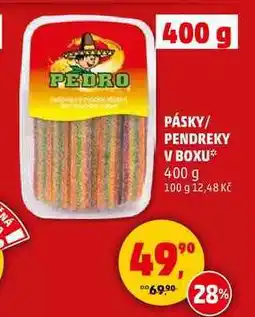 Penny Market PÁSKY/ PENDREKY V BOXU, 400 g nabídka