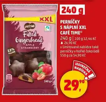 Penny Market PERNÍČKY S NÁPLNÍ XXL CAFÉ TIME, 240 g nabídka