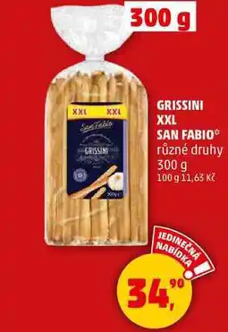 Penny Market GRISSINI XXL SAN FABIO různé druhy, 300 g nabídka