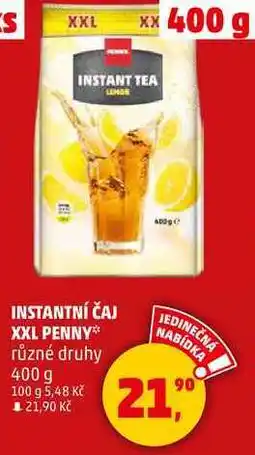 Penny Market INSTANTNÍ ČAJ XXL PENNY různé druhy, 400 g nabídka