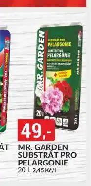 Baumax Mr. garden substrát pro pelargonie nabídka