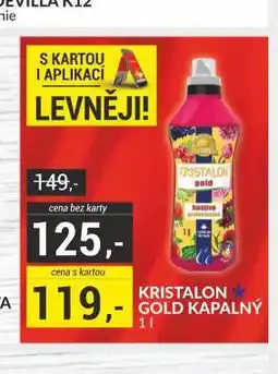 Baumax Kristalon gold kapalný nabídka