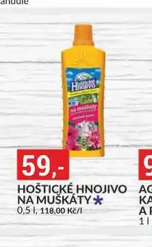 Baumax Hoštické hnojivo na muškáty nabídka