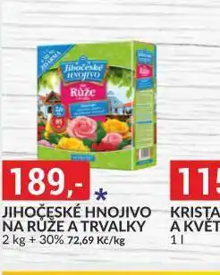 Baumax Jihočeské hnojivo na růže a trávníky nabídka