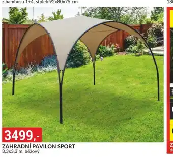 Baumax Zahradní pav ilon sport nabídka