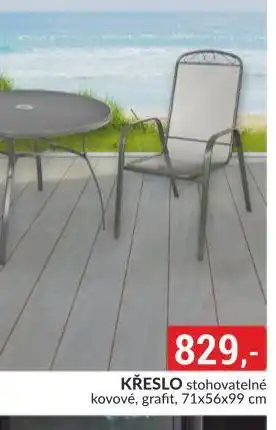 Baumax Křeslo stohovatelné nabídka