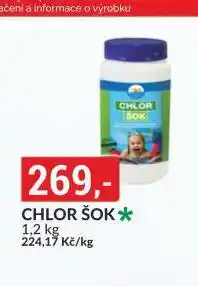 Baumax Chlor šok nabídka