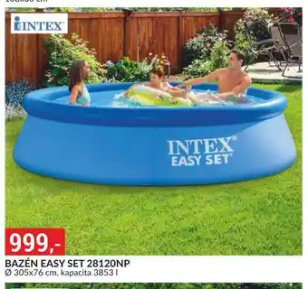 Baumax Bazén easy set nabídka
