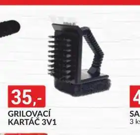 Baumax Grilovací kartáč 3v1 nabídka