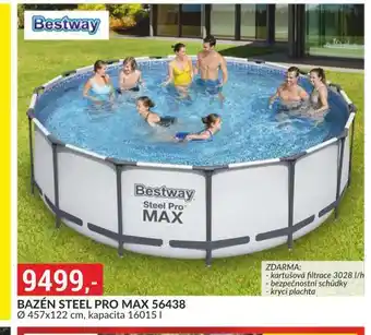 Baumax Bazén steel pro max nabídka
