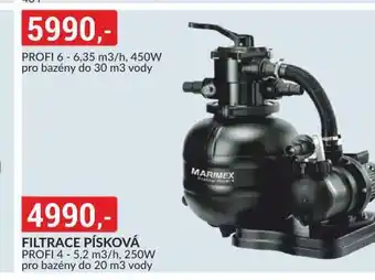 Baumax Filtrace písková nabídka