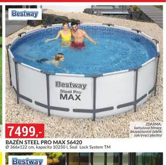 Baumax Bazén steel pro max nabídka