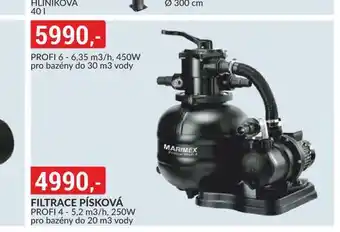 Baumax Filtrace písková nabídka