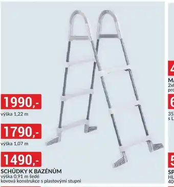 Baumax Schůdky k bazénu 0,91 m nabídka