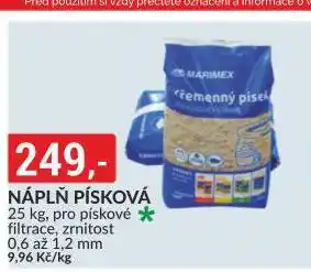Baumax Náplň písková nabídka