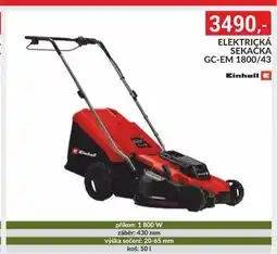 Baumax Elektrická sekačka nabídka