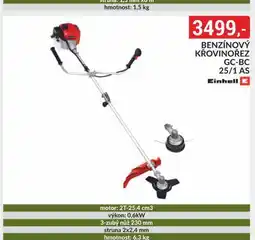 Baumax Benzínový křovinořez nabídka