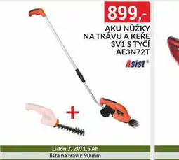 Baumax Aku nůžky na trávu a keře nabídka