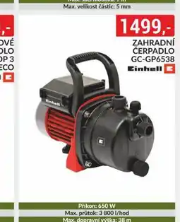 Baumax Zahradní čerpadlo nabídka