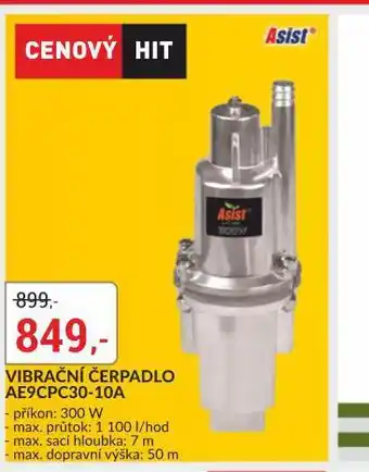 Baumax Vibrační čerpadlo nabídka