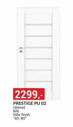 Baumax Dveře rámové prestige pu 02 nabídka