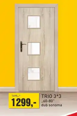 Baumax Dveře trio 3*3 nabídka