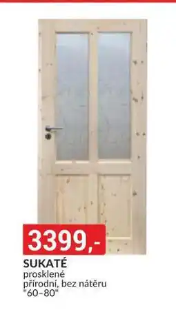 Baumax Dveře sukaté prosklené nabídka
