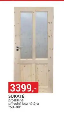 Baumax Dveře sukaté prosklené nabídka