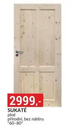 Baumax Dveře sukaté plné nabídka