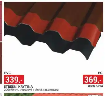 Baumax Střešní krytina pvc nabídka