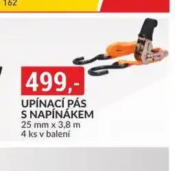 Baumax Upínací pás s napínákem nabídka