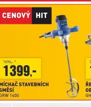 Baumax Míchač stavebních směsí nabídka