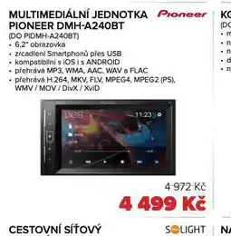 Auto Kelly Multimediální jednotka pioneer nabídka