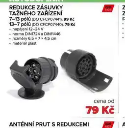 Auto Kelly Redukce zásuvky tažného zařízení 7-13 pólů nabídka