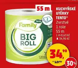 Penny Market KUCHYŇSKÉ UTĚRKY TENTO 2vrstvé, 1 role nabídka