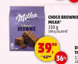 Penny Market CHOCO BROWNIE MILKA, 150 g nabídka