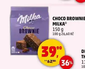 Penny Market CHOCO BROWNIE MILKA, 150 g nabídka