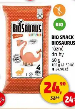 Penny Market BIO SNACK BIOSAURUS různé druhy, 60 g nabídka
