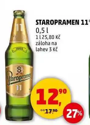 Penny Market STAROPRAMEN 11, 0,5 l nabídka