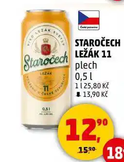 Penny Market STAROČECH LEŽÁK 11 plech, 0,5 l nabídka