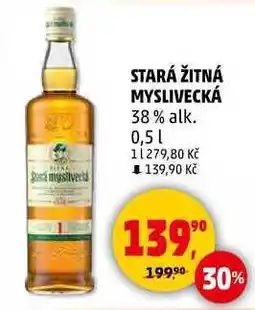 Penny Market STARÁ ŽITNÁ MYSLIVECKÁ 38% alk., 0,5 l nabídka