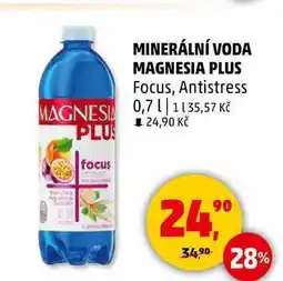 Penny Market MINERÁLNÍ VODA MAGNESIA PLUS Focus, 0,7 l nabídka