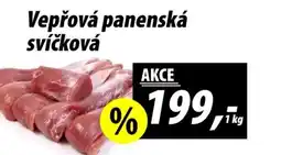 ZEMAN Vepřová panenská svíčková nabídka