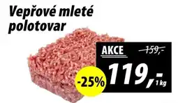 ZEMAN Vepřové mleté polotovar nabídka
