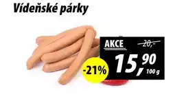 ZEMAN Vídeňské párky nabídka