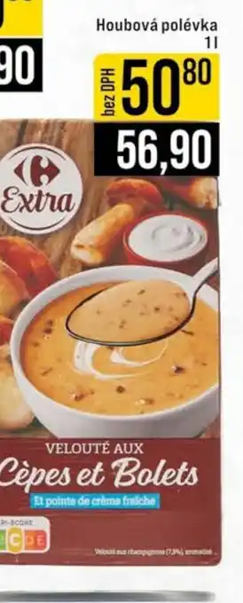 Jip Houbová polévka nabídka