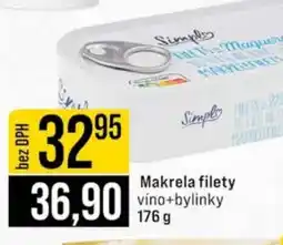 Jip Makrela filety víno+bylinky nabídka