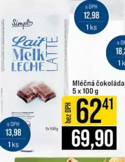 Jip Mléčná čokoláda nabídka