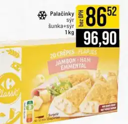 Jip Palačinky sýr šunka+sýr nabídka